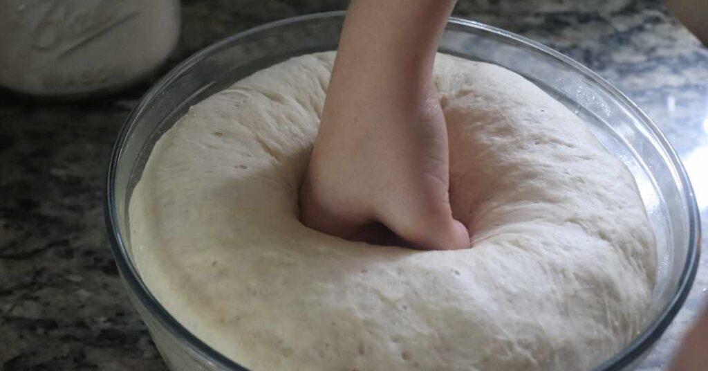 punch down the dough
