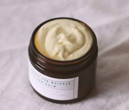 Pure, Unscented Grass-Fed Tallow Balm